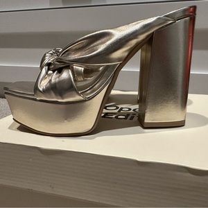 Brand new in box size 5.5 Open Edit Heels